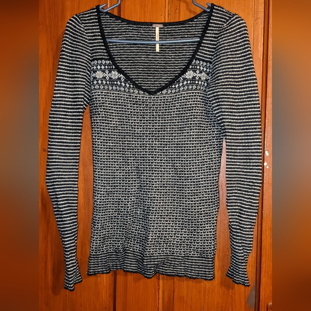 FREE PEOPLE Sweater Slim Lightweight